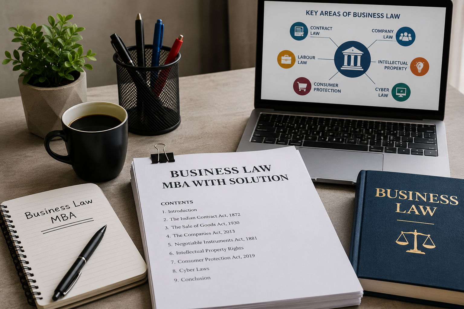 Business Law MBA Paper with Solution