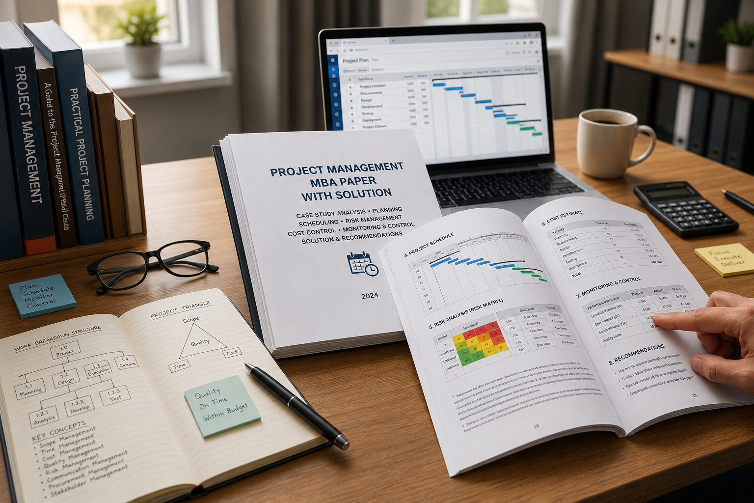 Project Management MBA Paper with Solution