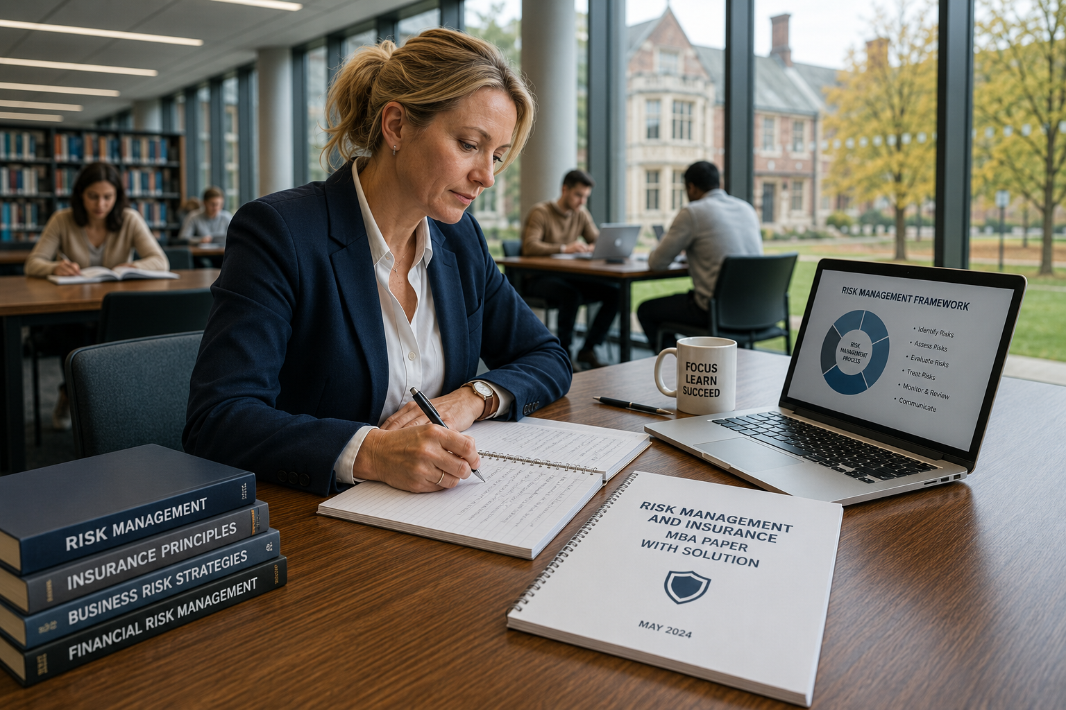 Risk Management and Insurance MBA Paper with Solution