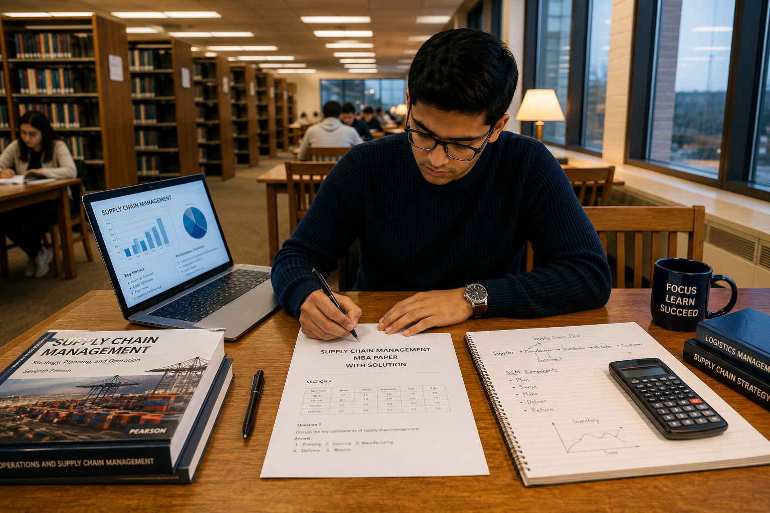 Supply Chain Management MBA Paper with Solution