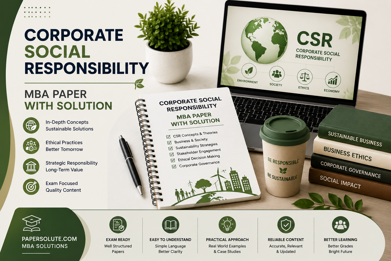 Corporate Social Responsibility MBA Paper with Solution