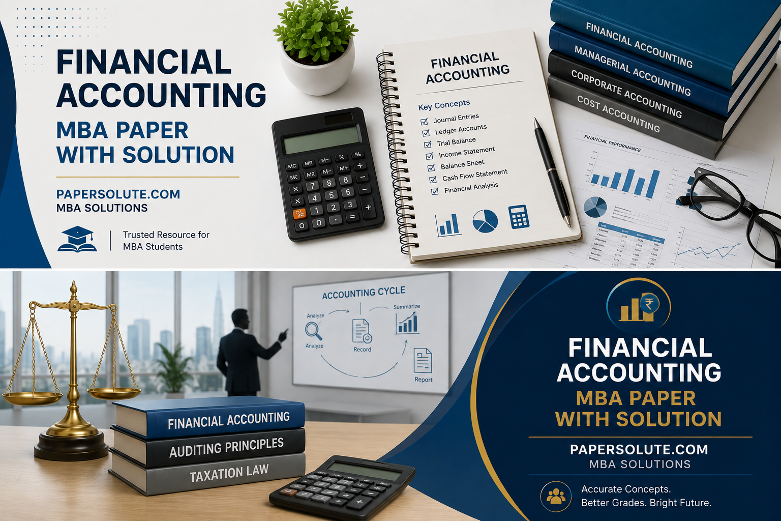 Financial Accounting MBA Paper with Solution