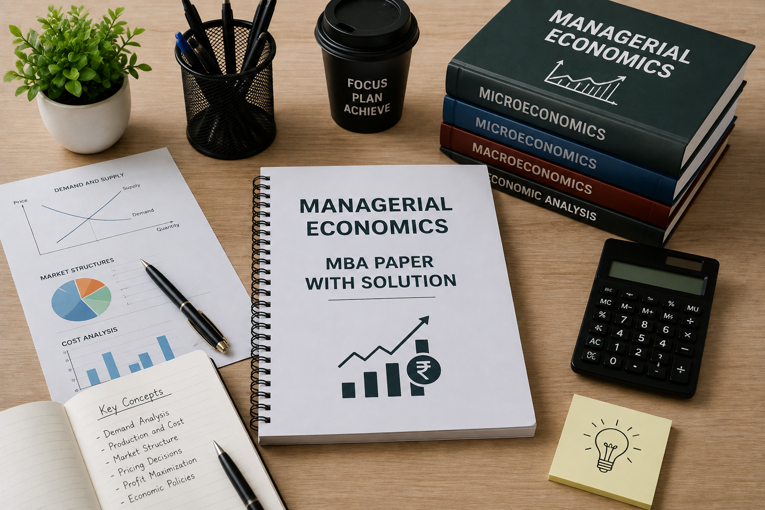 Managerial Economics MBA Paper with Solution