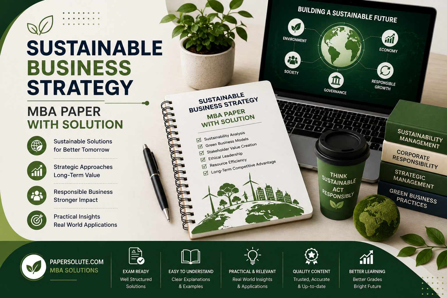 Sustainable Business Strategy MBA Paper with Solution